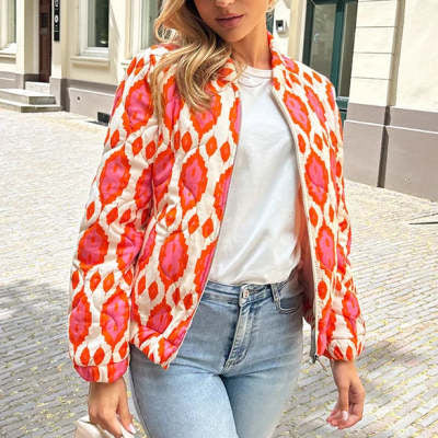 Fashion Leopard-Print Cardigan Coat