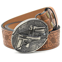 Engraving Smooth Buckle Knife Embossing Belt