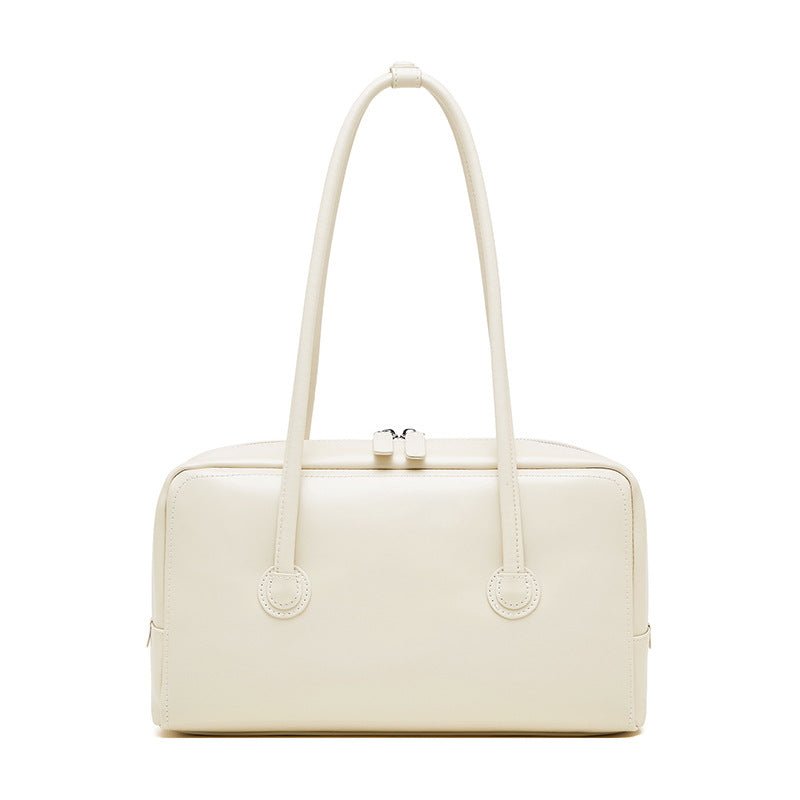 Genuine Leather Boston Women's Portable Shoulder Bag