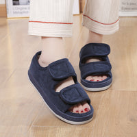 Home Linen Breathable Large Size Cloth Sandals