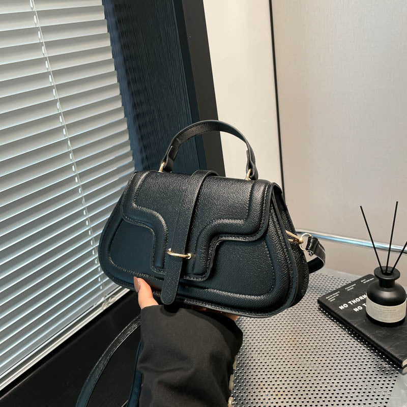 Stylish Minimalist Casual Western-style Small Square Crossbody Or Shoulder Bag