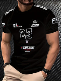 Casual Minimalist 3D Short Sleeve