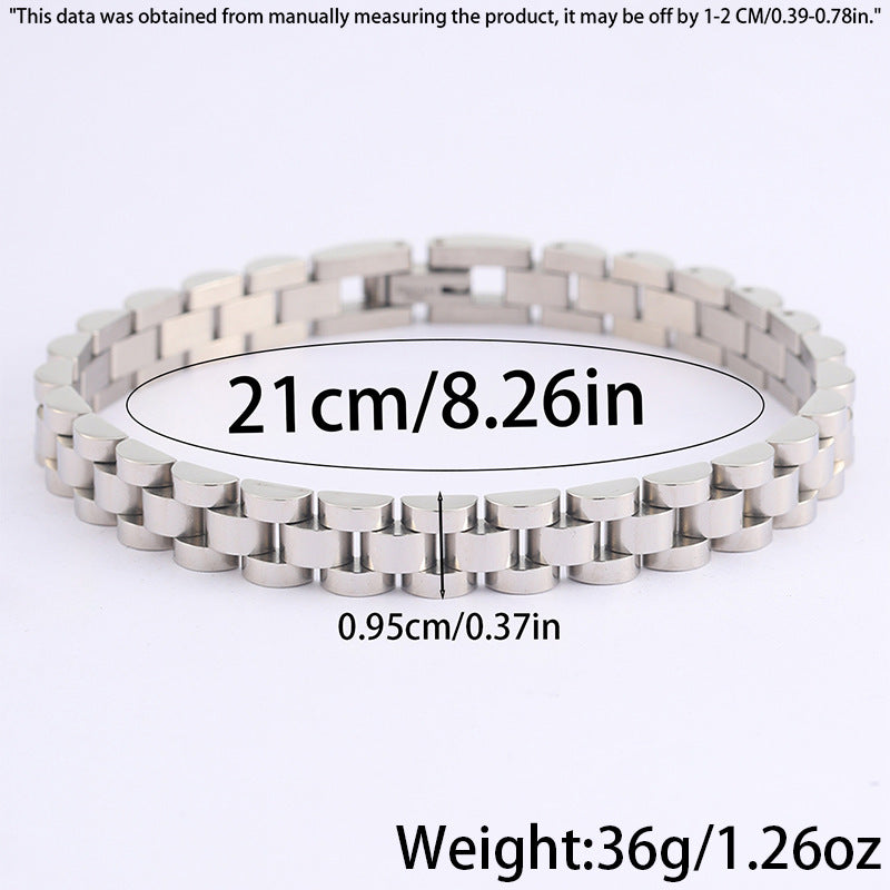 Stainless Steel Bracelet Light Luxury High Sense