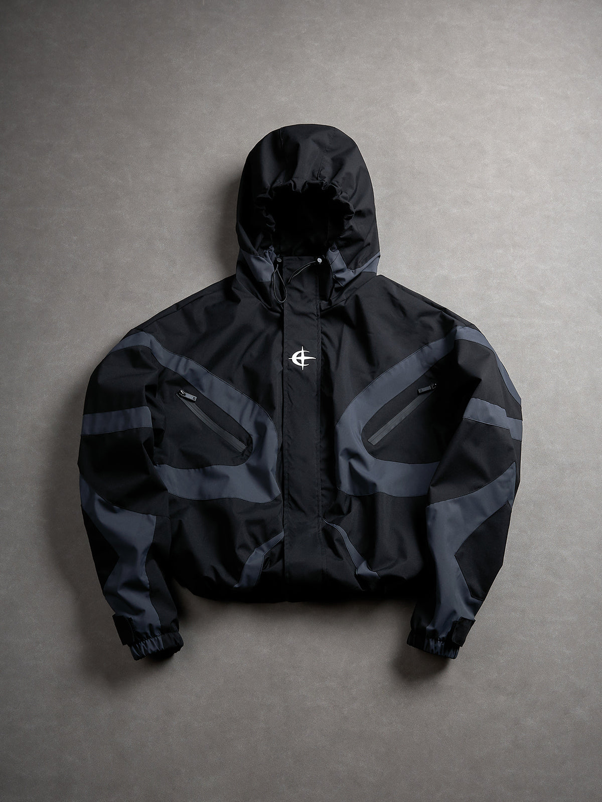 Jacket With A Patchwork Design