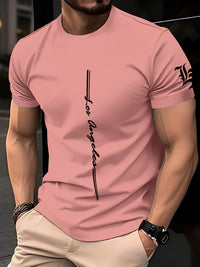 Casual Minimalist 3D Short Sleeve