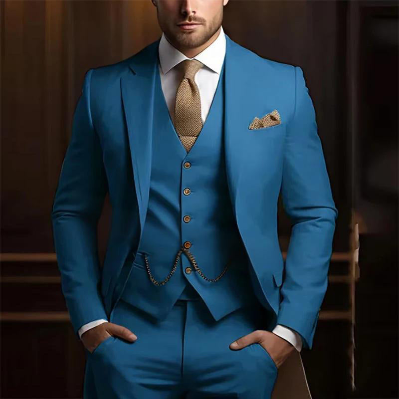 High-grade Gentleman Temperament Slim Suit
