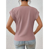 Comfy Casual V Neck Blouses
