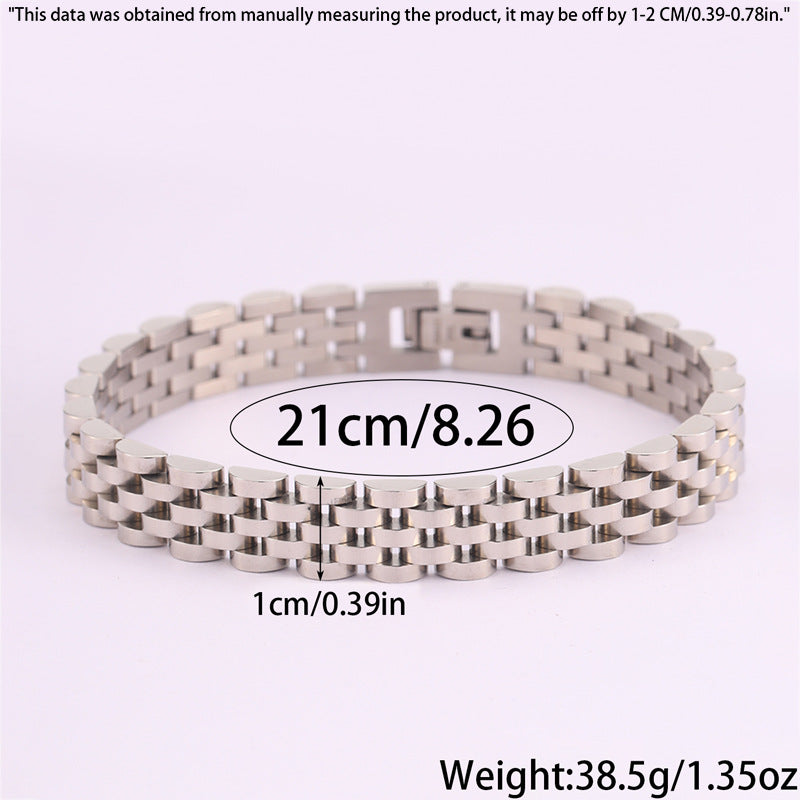 Stainless Steel Bracelet Light Luxury High Sense