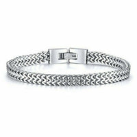 Stylish Stainless Steel Chain Bracelet