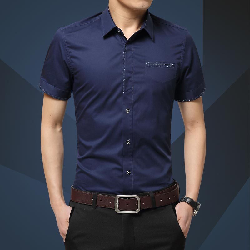 Business Casual Short Sleeved Shirts
