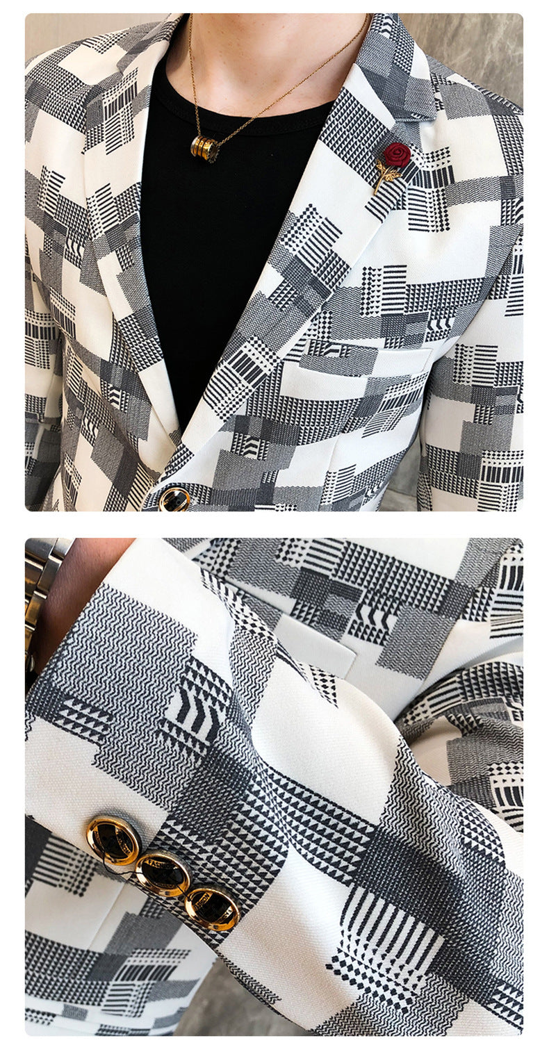 Slim Fit Casual Small Suit