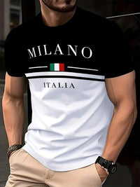 Casual Minimalist 3D Short Sleeve