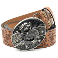Engraving Smooth Buckle Knife Embossing Belt