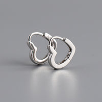 Love ear buckle golden light luxury temperament versatile