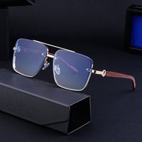 European And American Square Cut Sunglasses