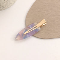 Women's Fashion Simple Gradient Color Acetate No Trace Hair Clip