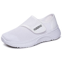 Casual Versatile Velcro Fastened Soft Soled Shoes