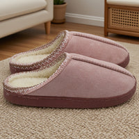 Thick-Sole Warm Cotton Slippers