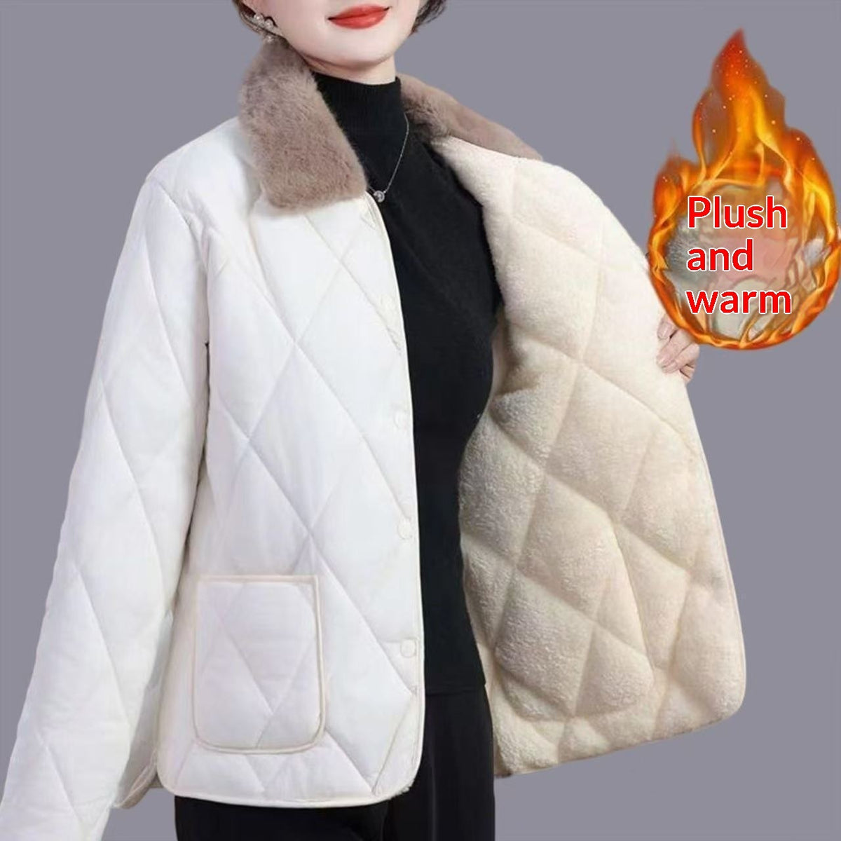 Mid-Length Casual Coat