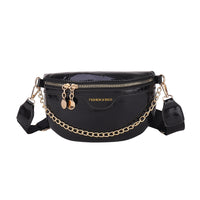 Shiny Chest Bag WesternWide Shoulder Strap Shoulder Bag