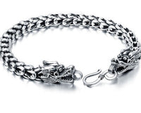 S925 silver bold domineering faucet bracelet