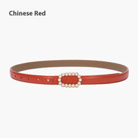Genuine Leather Black Fashion Belt