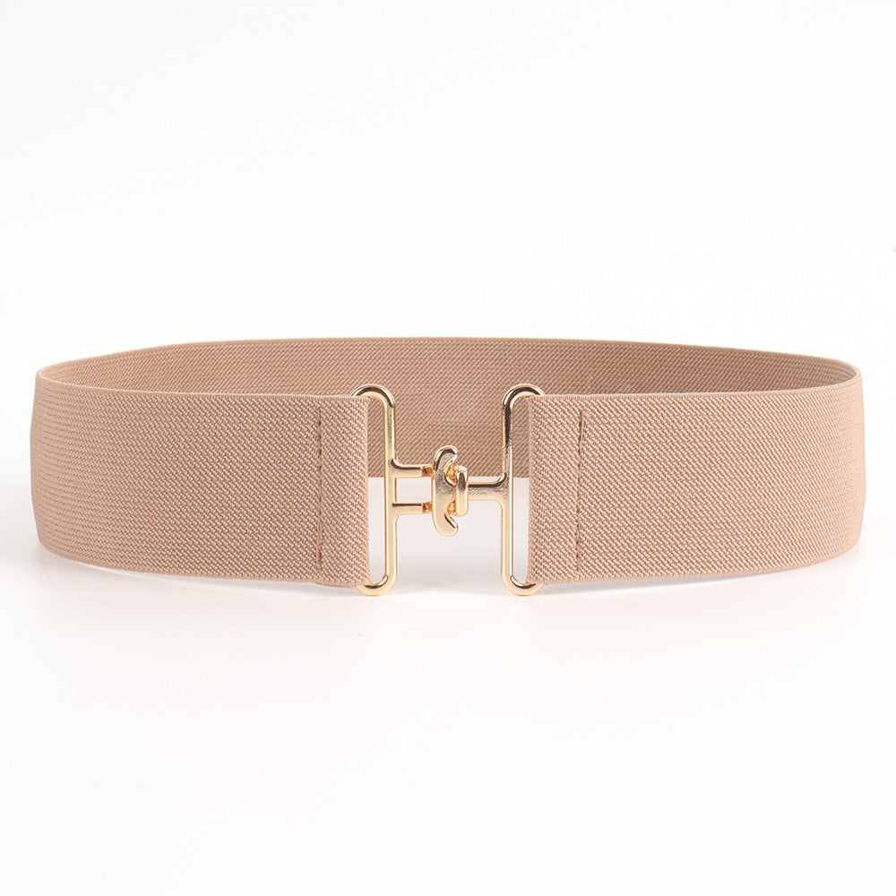 Elastic Belt Matching Suit