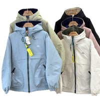 Mountain-style Quilted Hooded Jacket