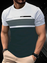 Casual Minimalist 3D Short Sleeve