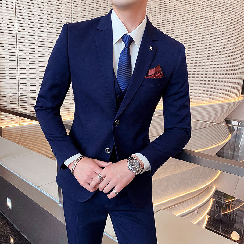 Single Row Buckle Suit