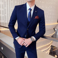 Single Row Buckle Suit