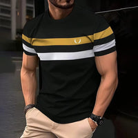 Breathable Crew Neck T Shirt