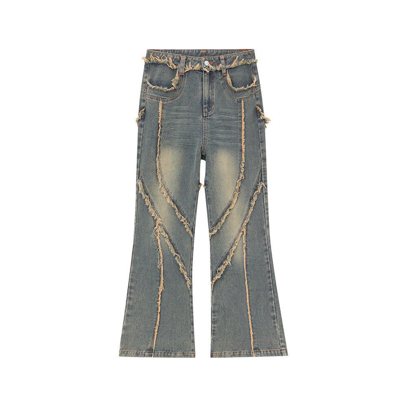 Retro Fit Jeans - High-Waist Denim
