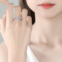 Ice And Fire Empty Setting Ring Women