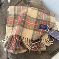 Unisex Cashmere-like Plaid Light Luxury Scarf