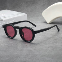 Vintage Round Frame Sunglasses For Women