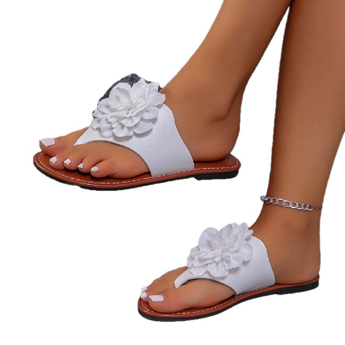 Sweet Flower Casual Versatile Beach Sandals