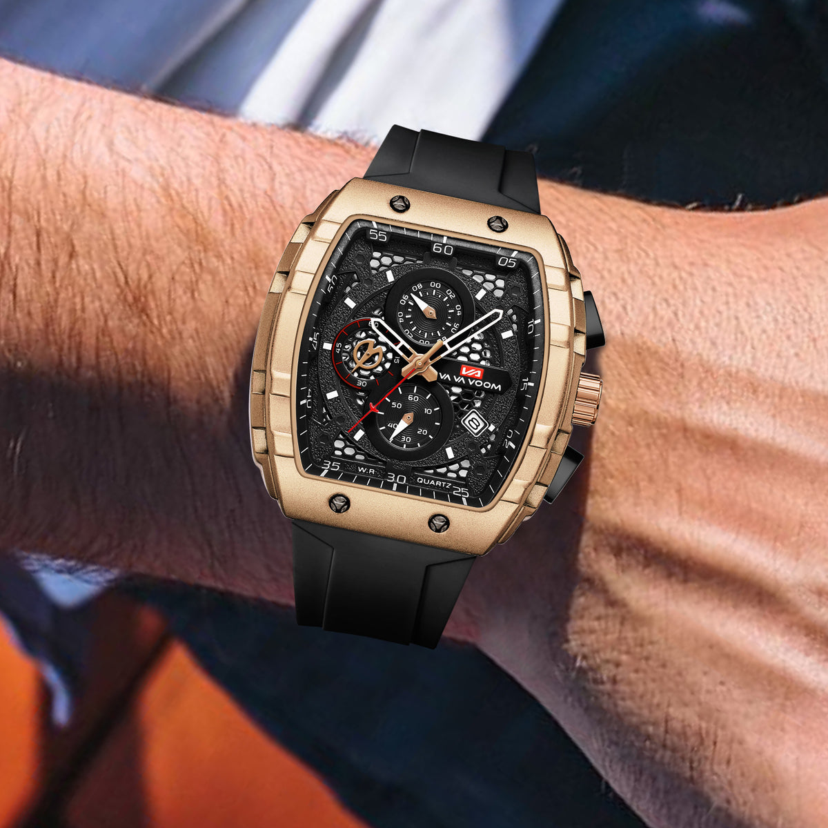 Wine Barrel Non-automatic Mechanical Watch