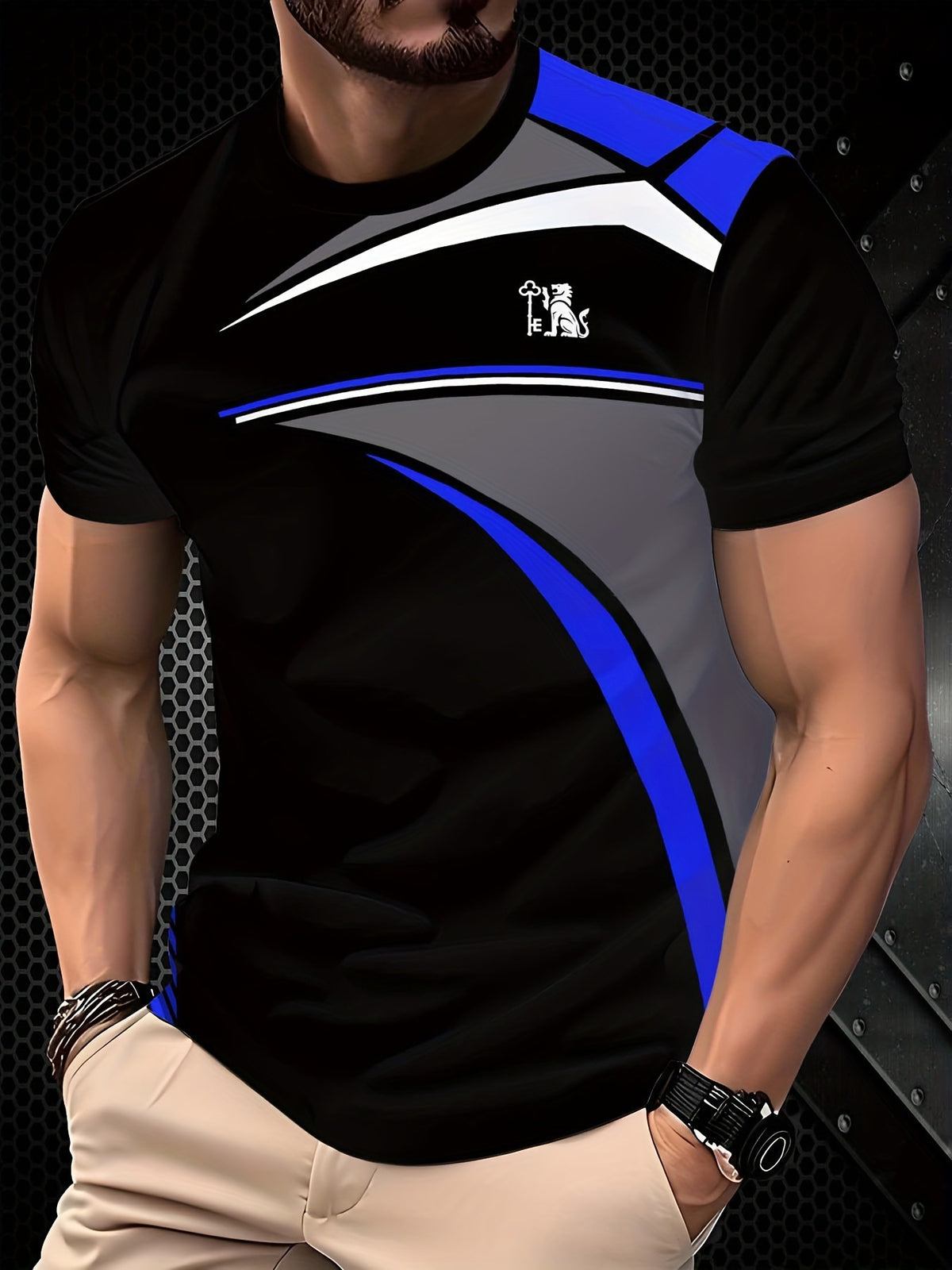 Casual Minimalist 3D Short Sleeve