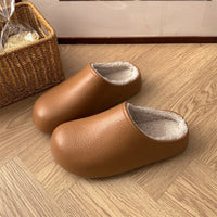 Non-Slip Thick-Soled Cotton Slippers