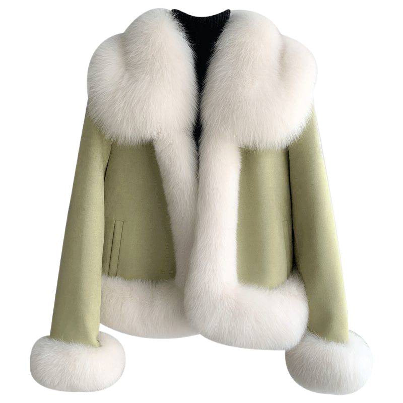 Cropped Insulated Winter Coat