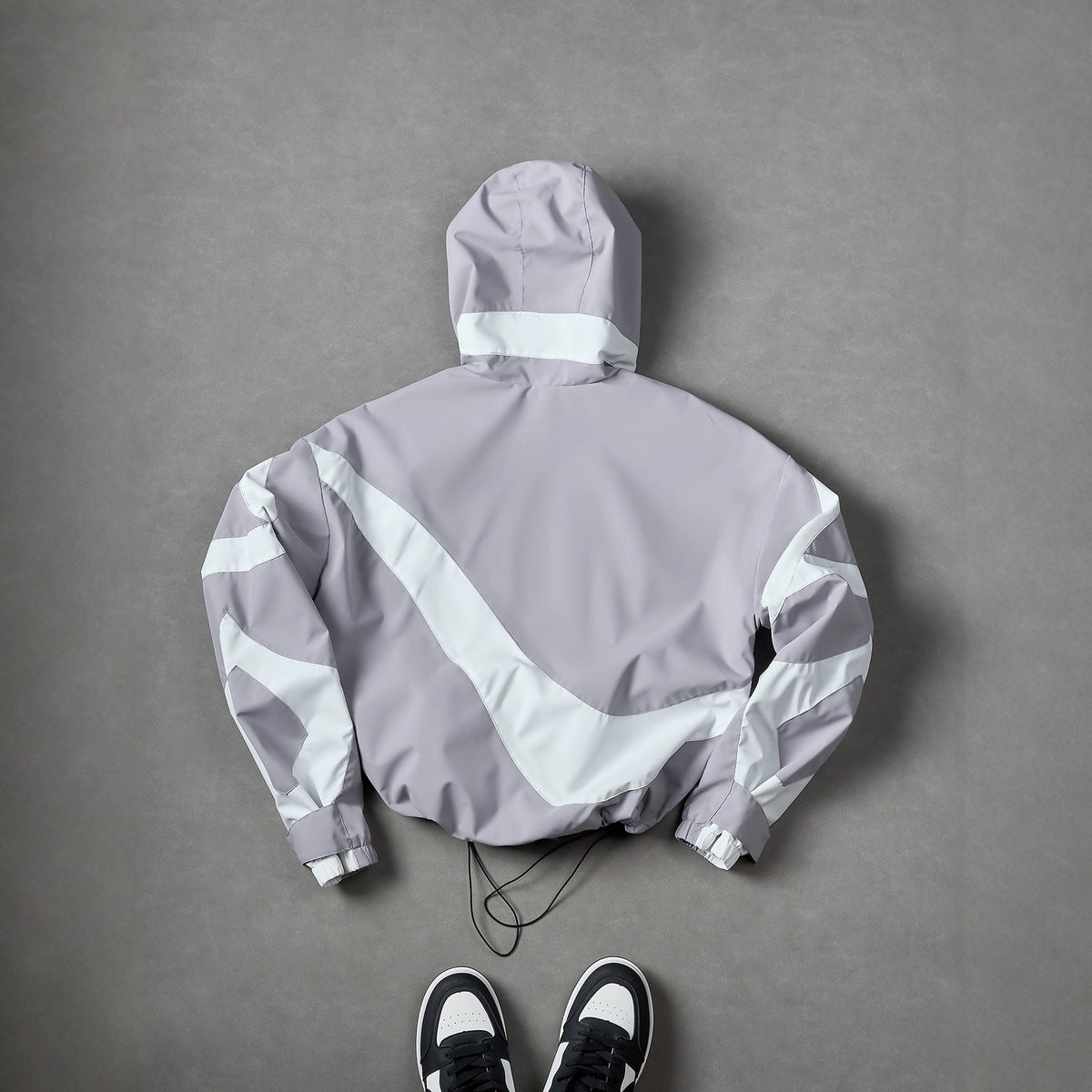 Jacket With A Patchwork Design