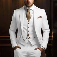 High-grade Gentleman Temperament Slim Suit
