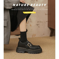 New Chunky-sole Retro Loafer Boots