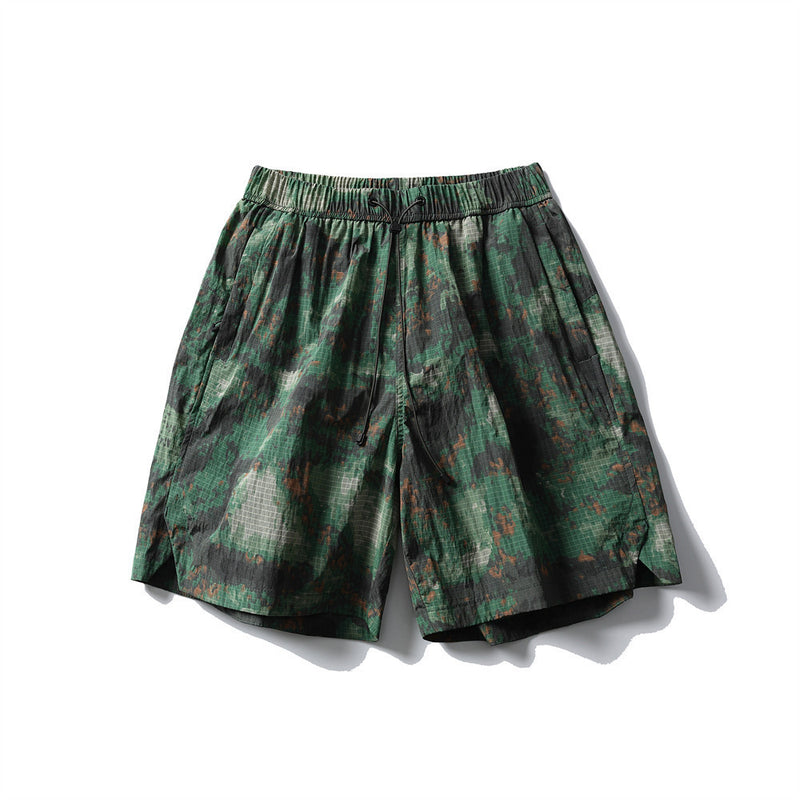 Summer Loose Leopard Print Shorts