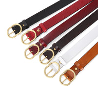 Women's Leather Belt Wide And Simple