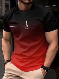 Casual Minimalist 3D Short Sleeve