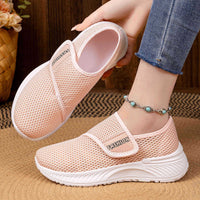 Casual Versatile Velcro Fastened Soft Soled Shoes