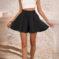 Summer Solid Color Shorts Pantskirt