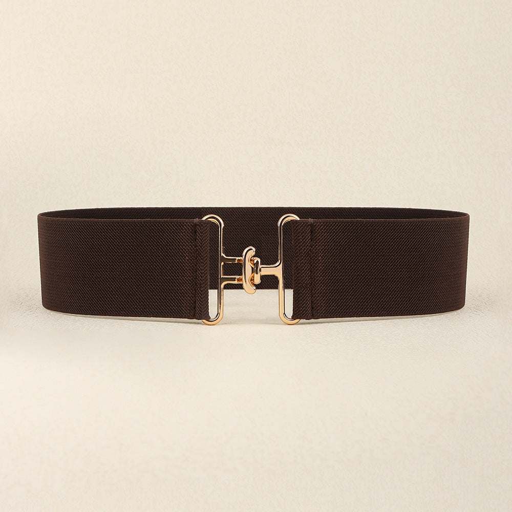Elastic Belt Matching Suit